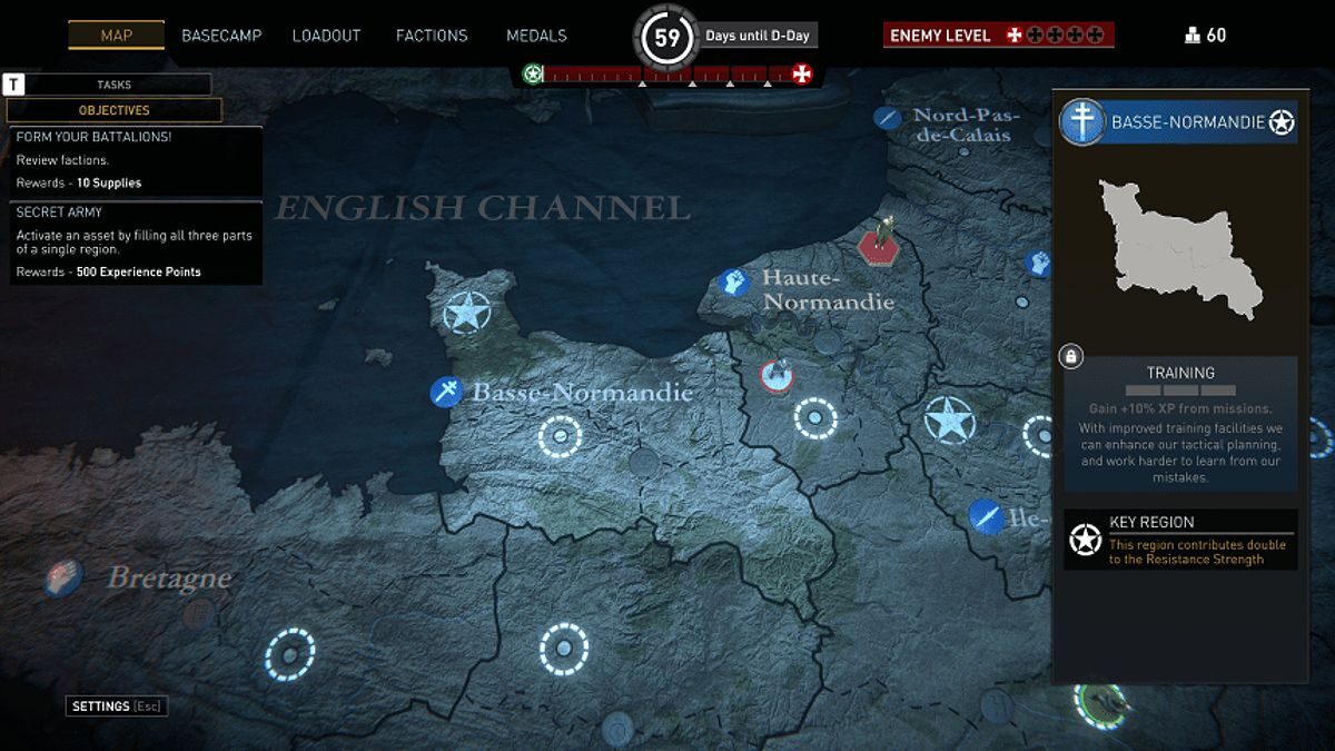 Bản đồ game Classified France '44
