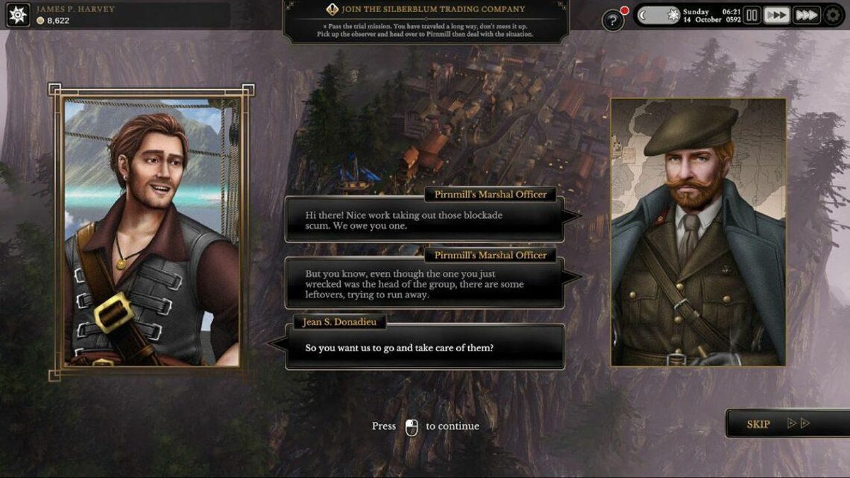 Các loại tàu trong Airship: Kingdoms Adrift