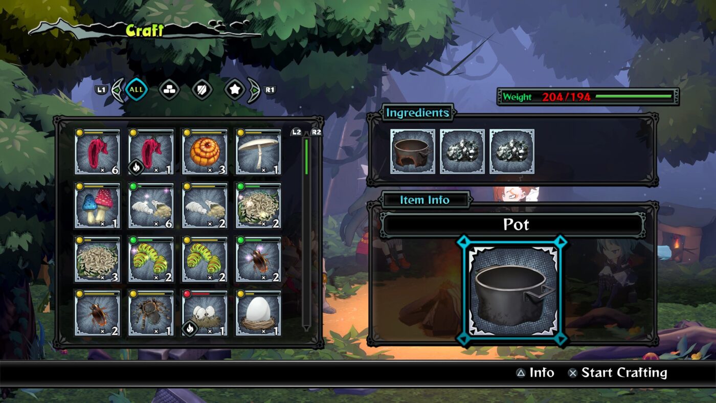 Chế tạo dụng cụ nấu ăn trong Monster Menu
