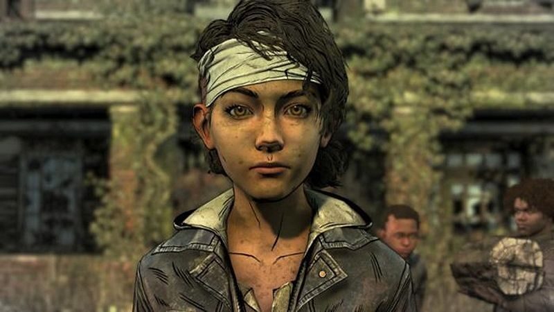 Clementine và AJ trong Season 3
