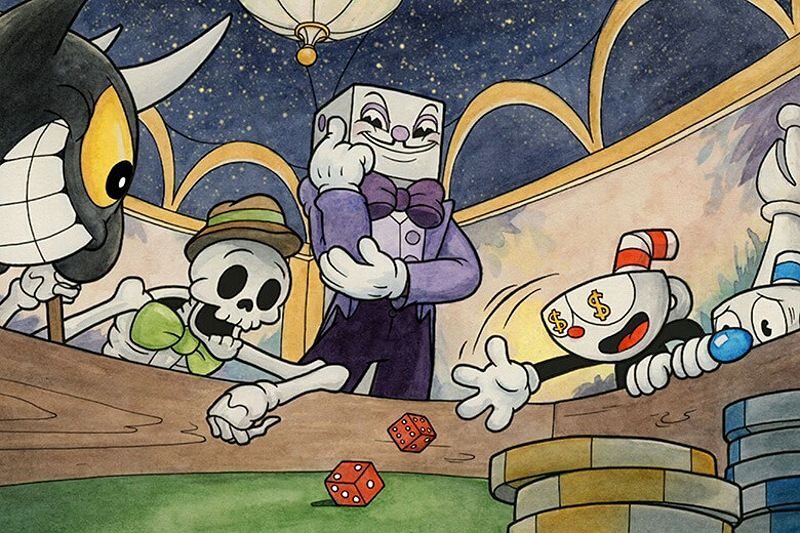 Cơ chế điều khiển trong Cuphead - đánh giá game cuphead