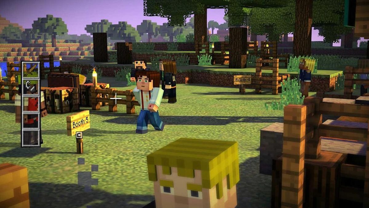 Cốt truyện và nhân vật trong Minecraft: Story Mode Episode 1: The Order of the Stone