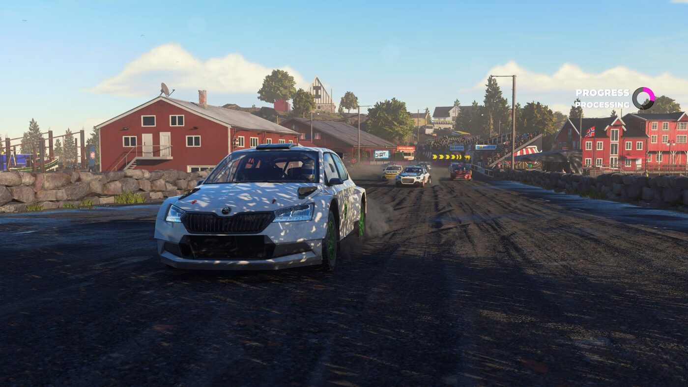 Địa hình đa dạng trong DiRT Rally