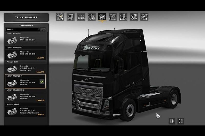 Đồ họa chi tiết trong Euro Truck Simulator 2