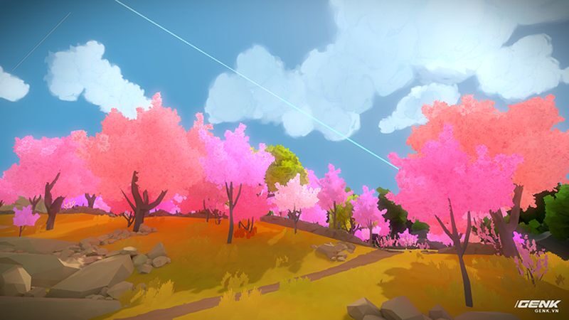Đồ họa đẹp mắt của The Witness trên iOS