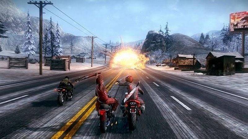 Đồ họa trong Road Redemption