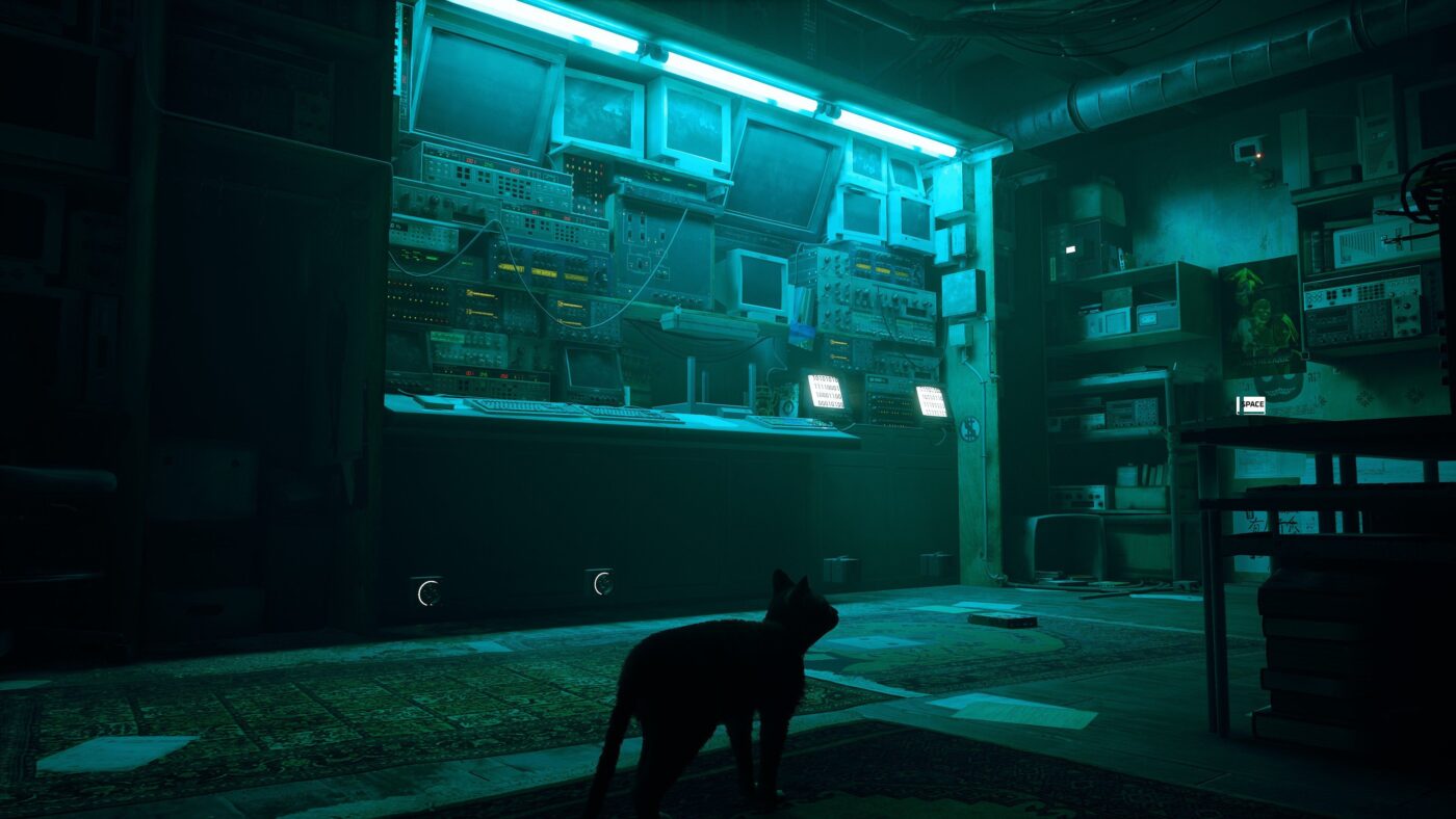 Gameplay trong Stray