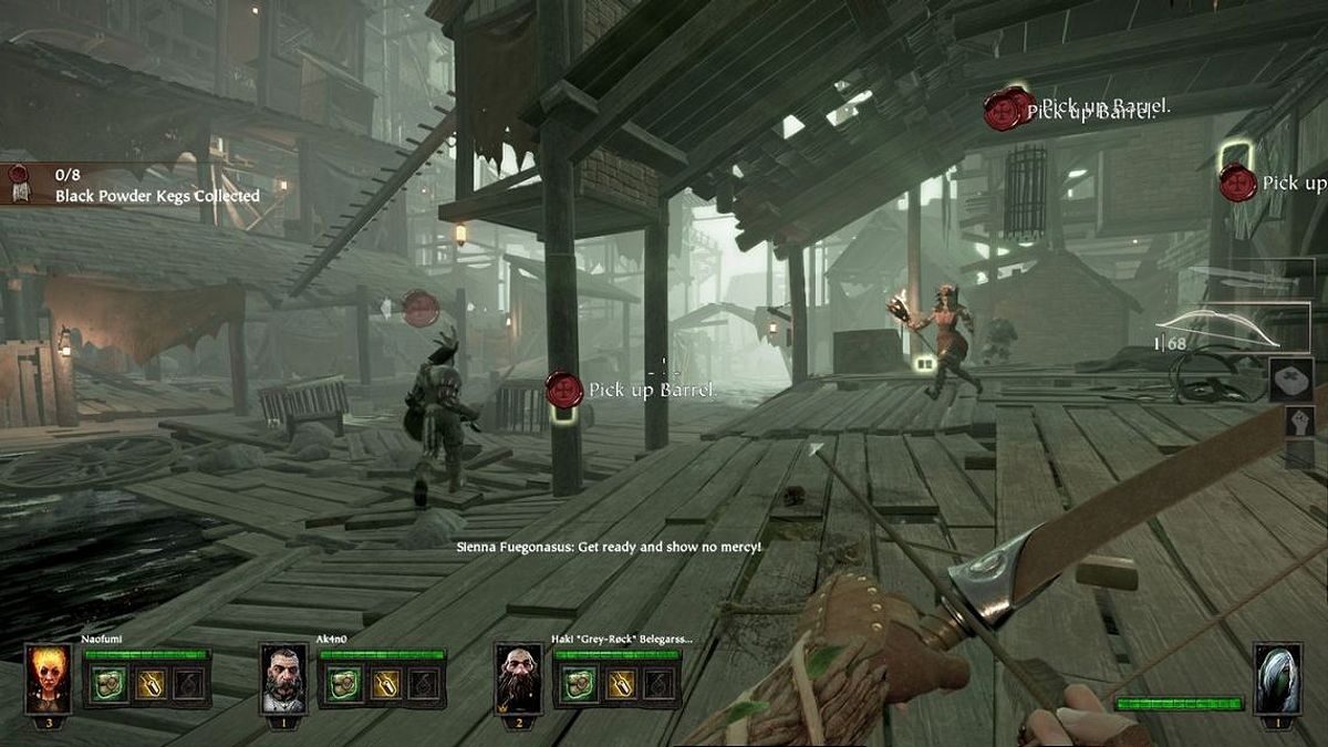 Hệ thống chiến đấu cận chiến trong Vermintide - Đánh giá game Warhammer: End Times - Vermintide