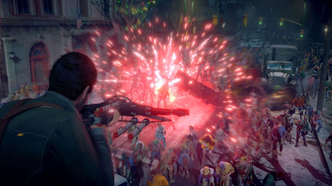 Hình ảnh chế tạo vũ khí trong Dead Rising 4