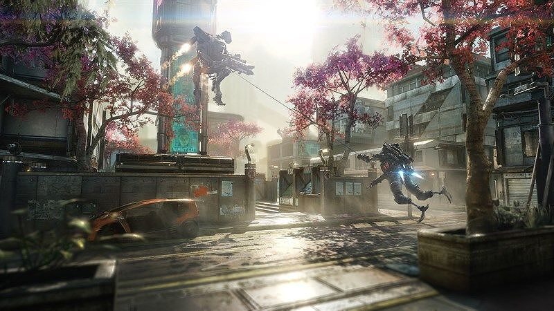 Hình ảnh cơ chế di chuyển trong Titanfall 2