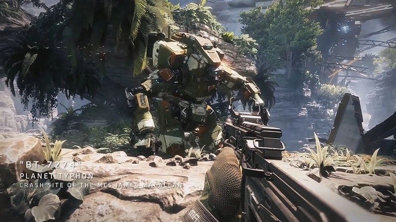 Hình ảnh đồ họa đẹp mắt trong Titanfall 2