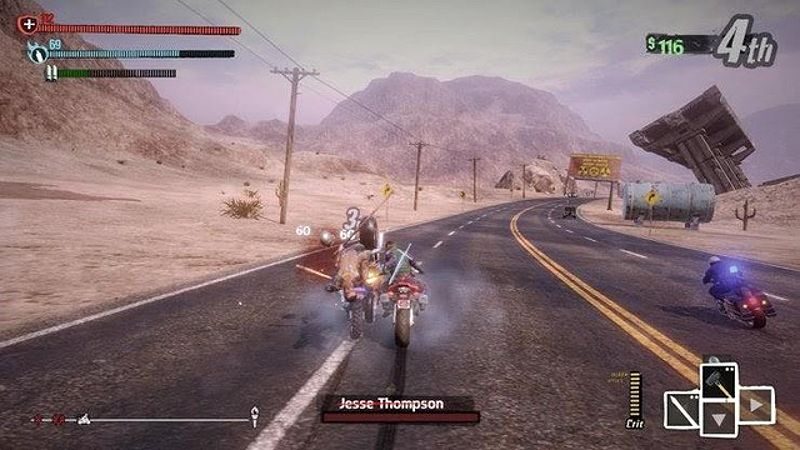 Hình ảnh gameplay online trong Road Redemption