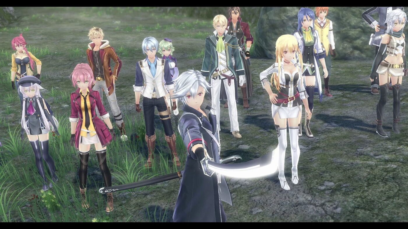 Hình ảnh trận đấu trong Trails of Cold Steel IV