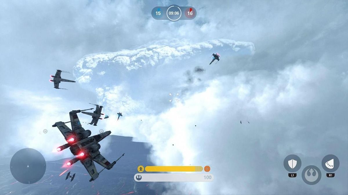 Hình ảnh từ game Star Wars Battlefront (2015)
