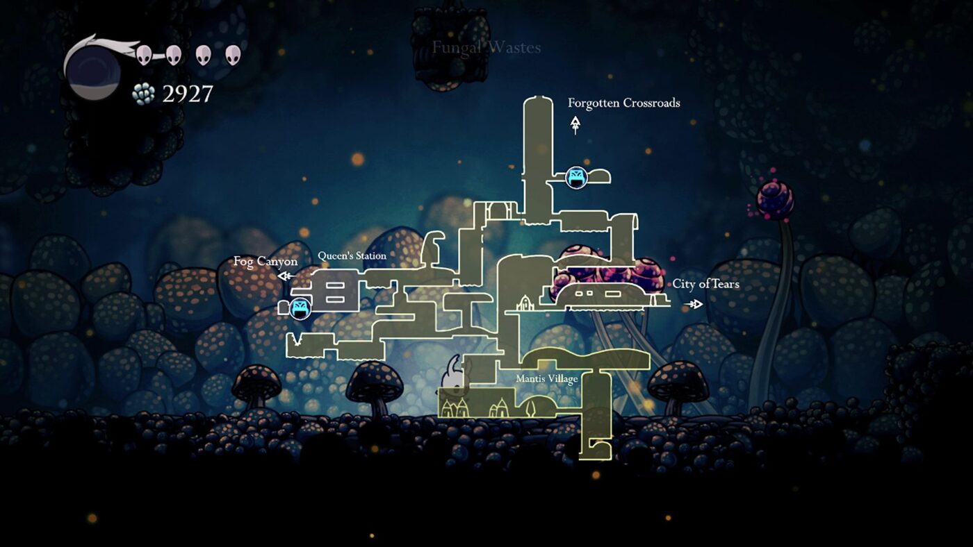 Khung cảnh đồ họa tuyệt đẹp của Hollow Knight