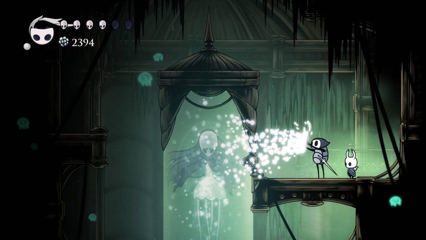 Khung cảnh tuyệt đẹp trong đánh giá game Hollow Knight