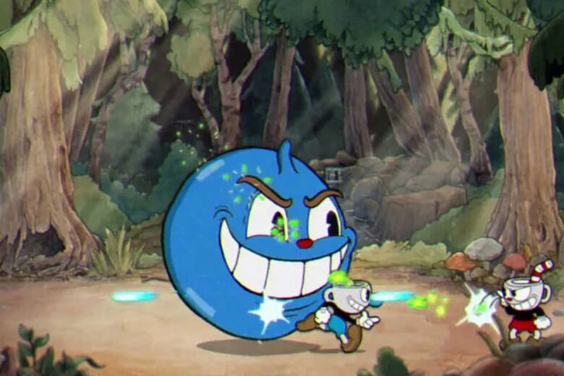 Màn chơi Run 'n Gun trong Cuphead