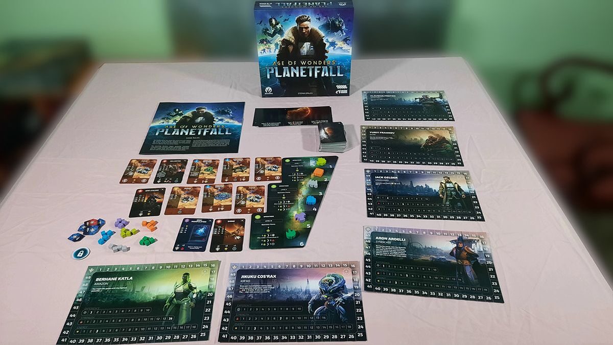 Nội dung của game bàn Age of Wonders: Planetfall