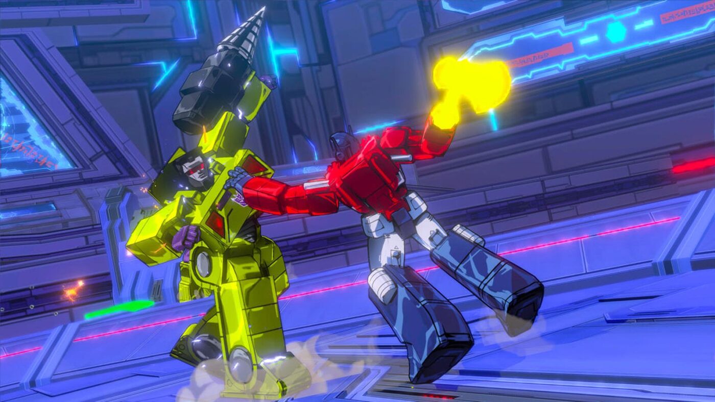 Optimus Prime là một trong năm Autobots có thể chơi, mỗi nhân vật đều có những chiêu thức và chỉ số độc đáo trong đánh giá game Transformers Devastation.