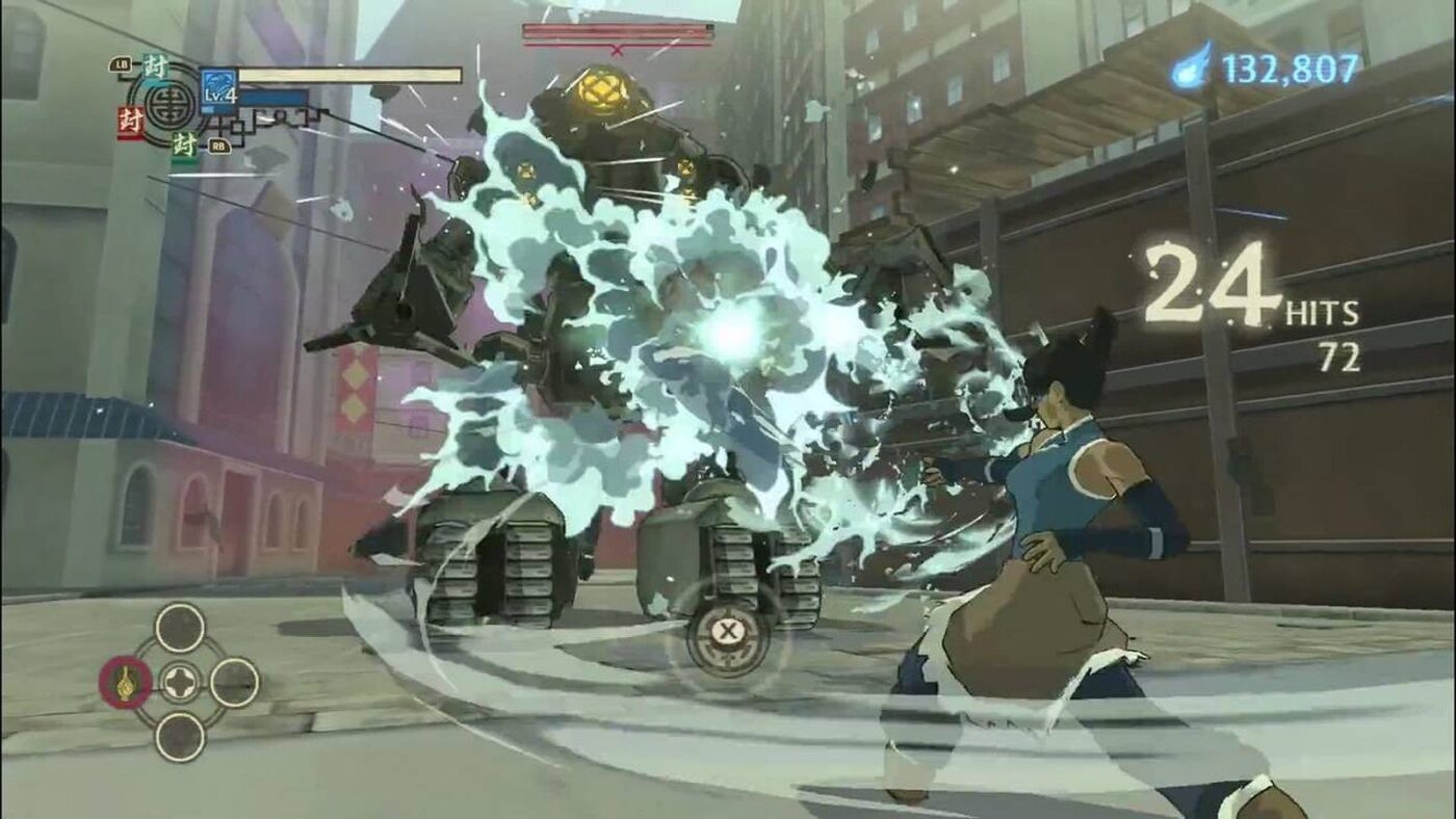 Phong cách cel-shading trong The Legend of Korra