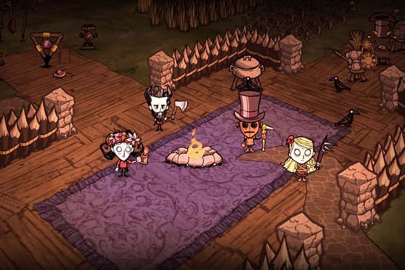 Phong cách đồ họa trong Don't Starve
