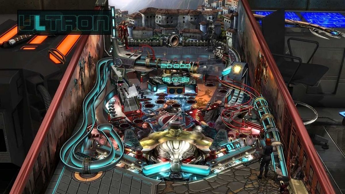 Pinball FX2: Marvel's Avengers: Age of Ultron - Đánh Giá Game Pinball FX2: Marvel's Avengers: Age of Ultron
