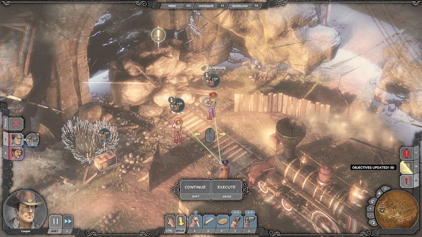 Showdown Mode trong Desperados 3