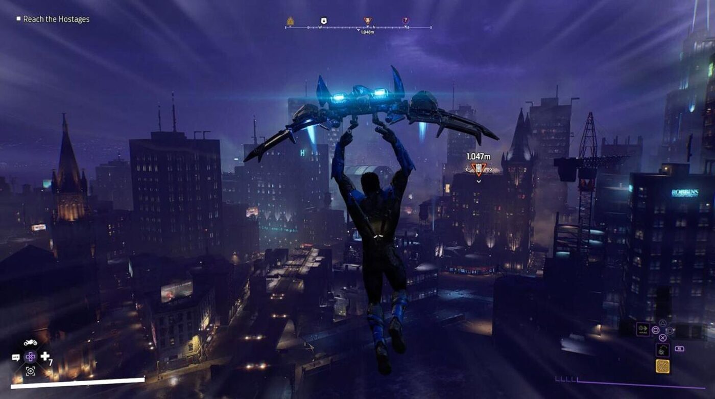 Thành phố Gotham trong game Gotham Knights