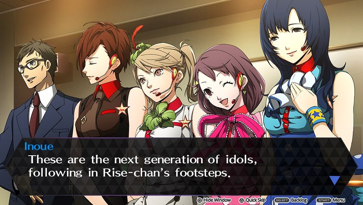 Unlike Persona 4 and its other spin-offs, Dancing All Night's plot is a disappointment.